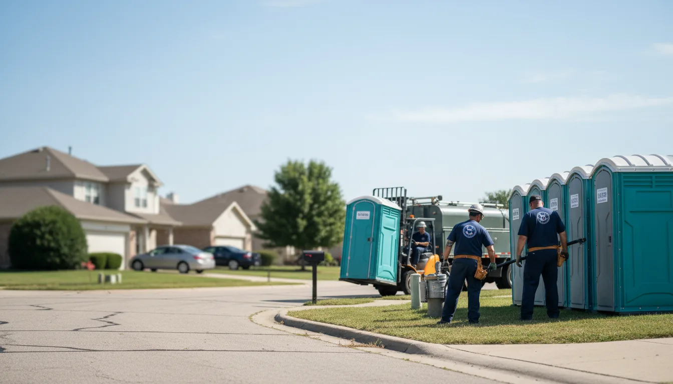 Porta Potty Rental in Prairie Hill, TX near me